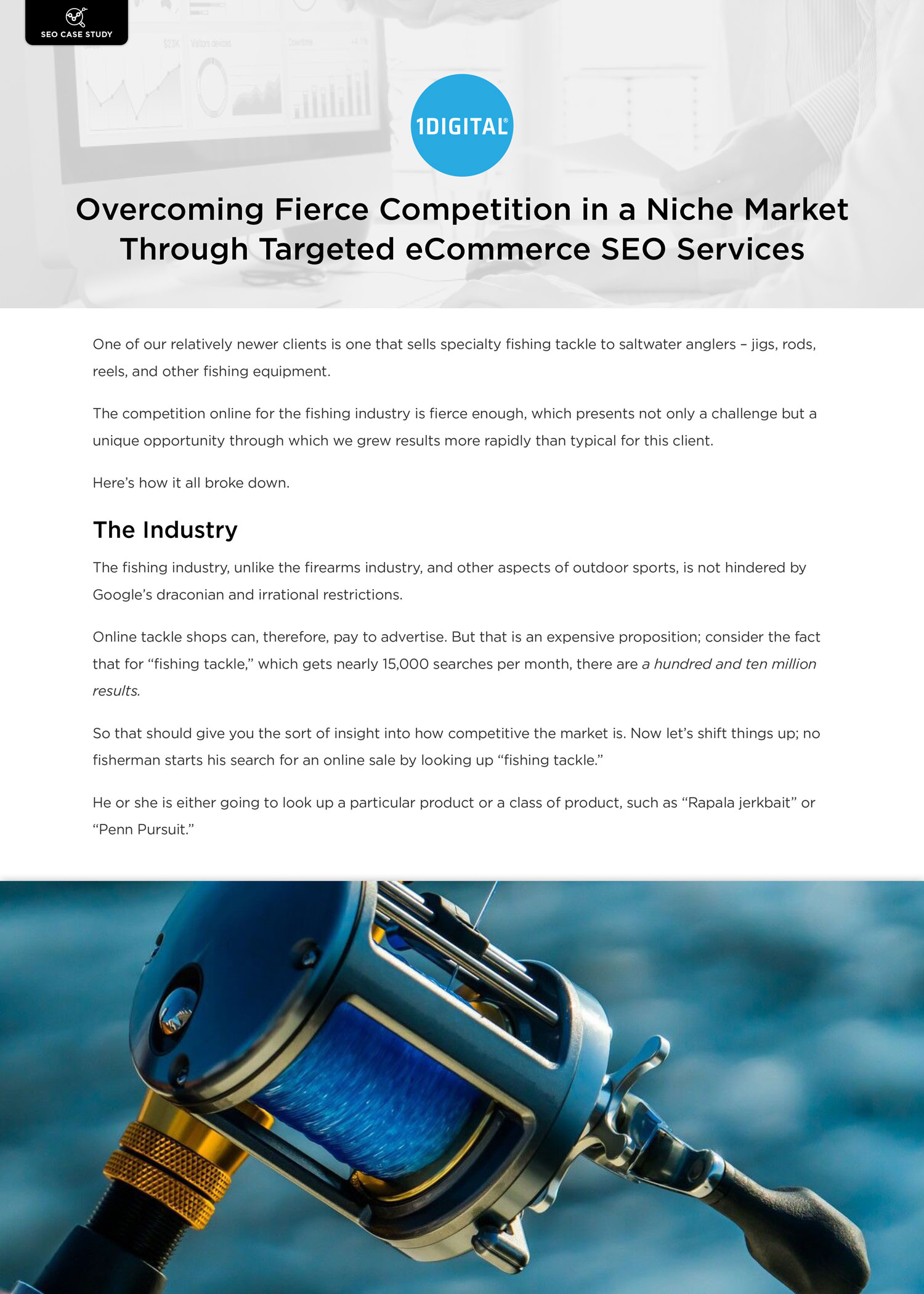 Overcoming Fierce Competition in a Niche Market Through Targeted eCommerce SEO Services
